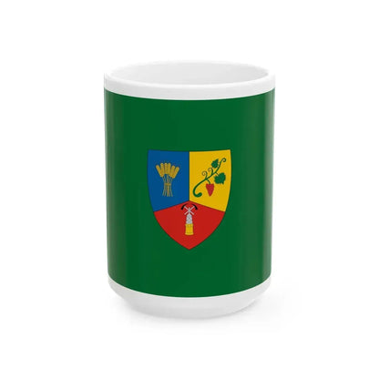 Flag of Maza (Hungary) White Coffee Mug 15oz - Go Mug Yourself