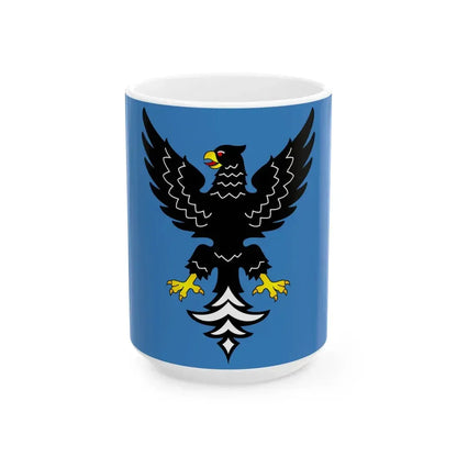 Flag of Mazyr (Belarus) White Coffee Mug 15oz - Go Mug Yourself