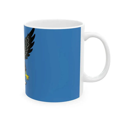 Flag of Mazyr (Belarus) White Coffee Mug - Go Mug Yourself