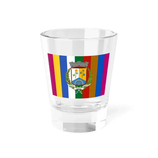Flag of Mazzin (Italy) Shot Glass 1.5oz 1.5oz - Go Mug Yourself