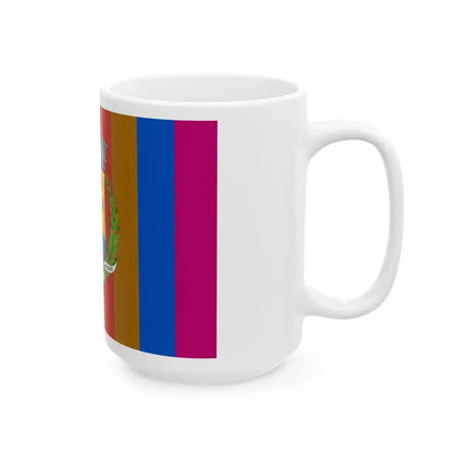 Flag of Mazzin (Italy) White Coffee Mug - Go Mug Yourself