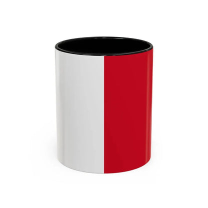 Flag of Mdina Malta - Accent Coffee Mug 11oz Black - Go Mug Yourself