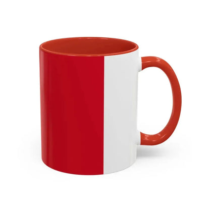 Flag of Mdina Malta - Accent Coffee Mug - Go Mug Yourself