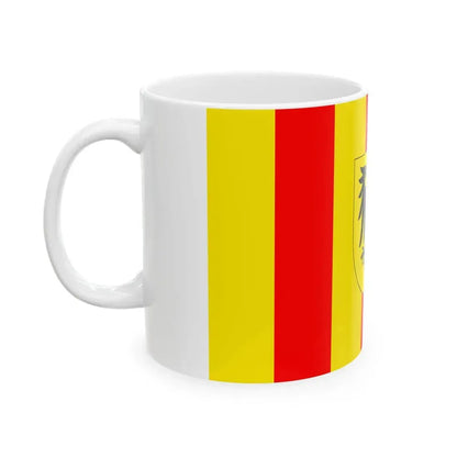 Flag of Mechlin (Belgium) White Coffee Mug - Go Mug Yourself