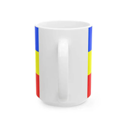 Flag of Mecklenburg 1992 proposal (Germany) White Coffee Mug - Go Mug Yourself