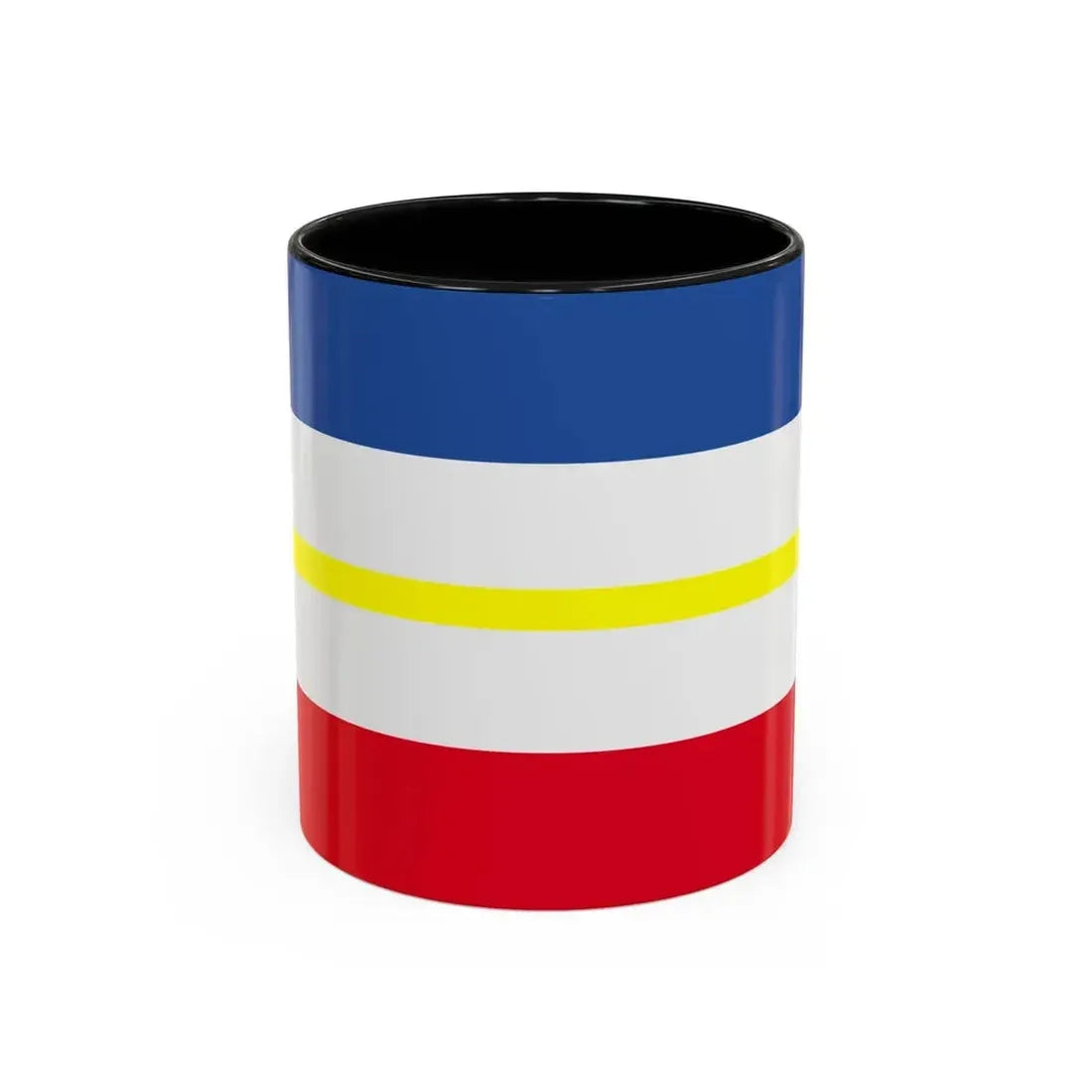 Flag of Mecklenburg Vorpommern Germany - Accent Coffee Mug 11oz Black - Go Mug Yourself