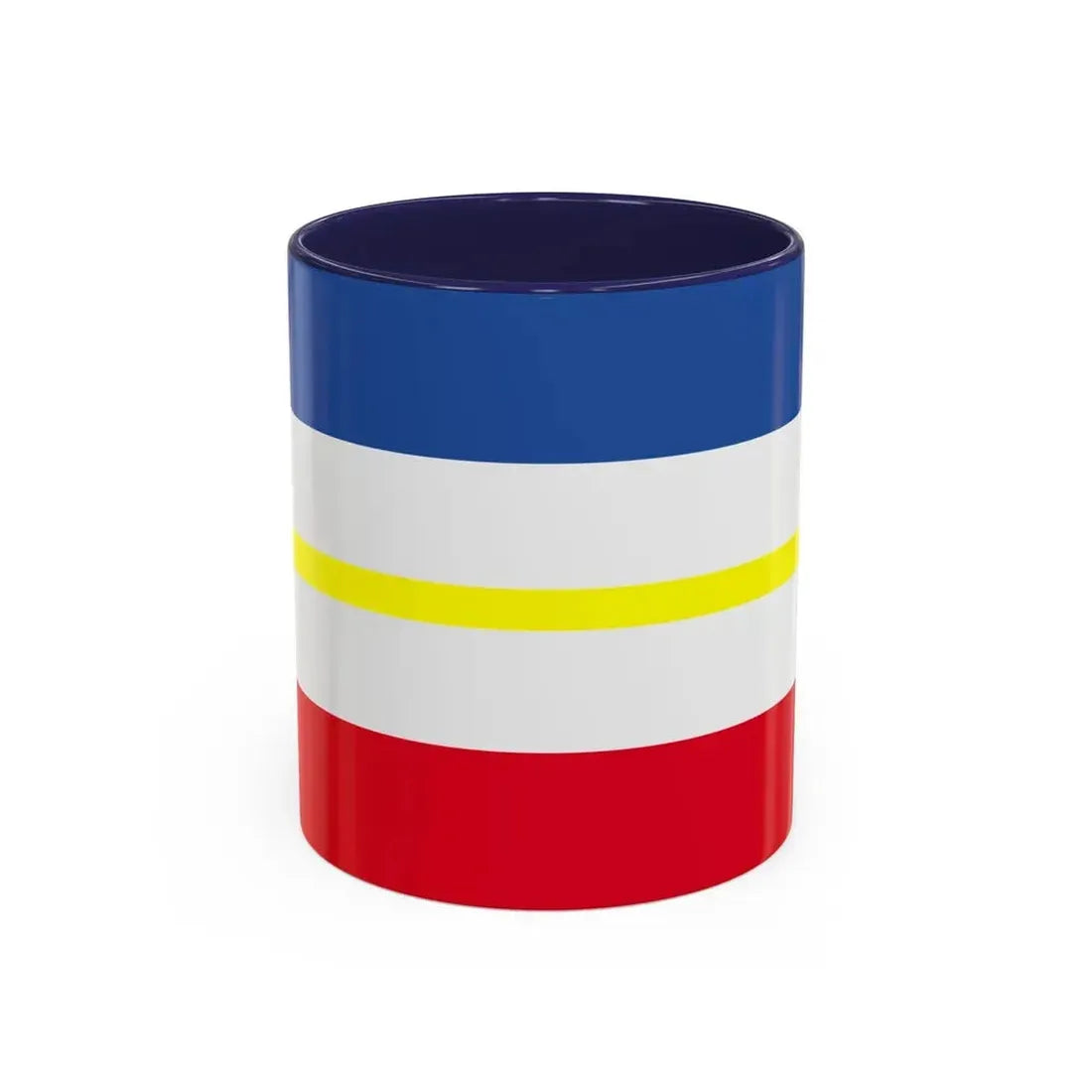 Flag of Mecklenburg Vorpommern Germany - Accent Coffee Mug 11oz Navy - Go Mug Yourself