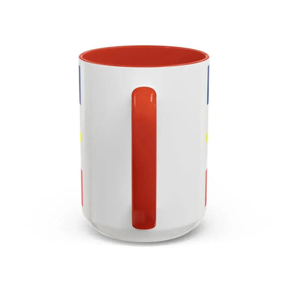 Flag of Mecklenburg Vorpommern Germany - Accent Coffee Mug - Go Mug Yourself