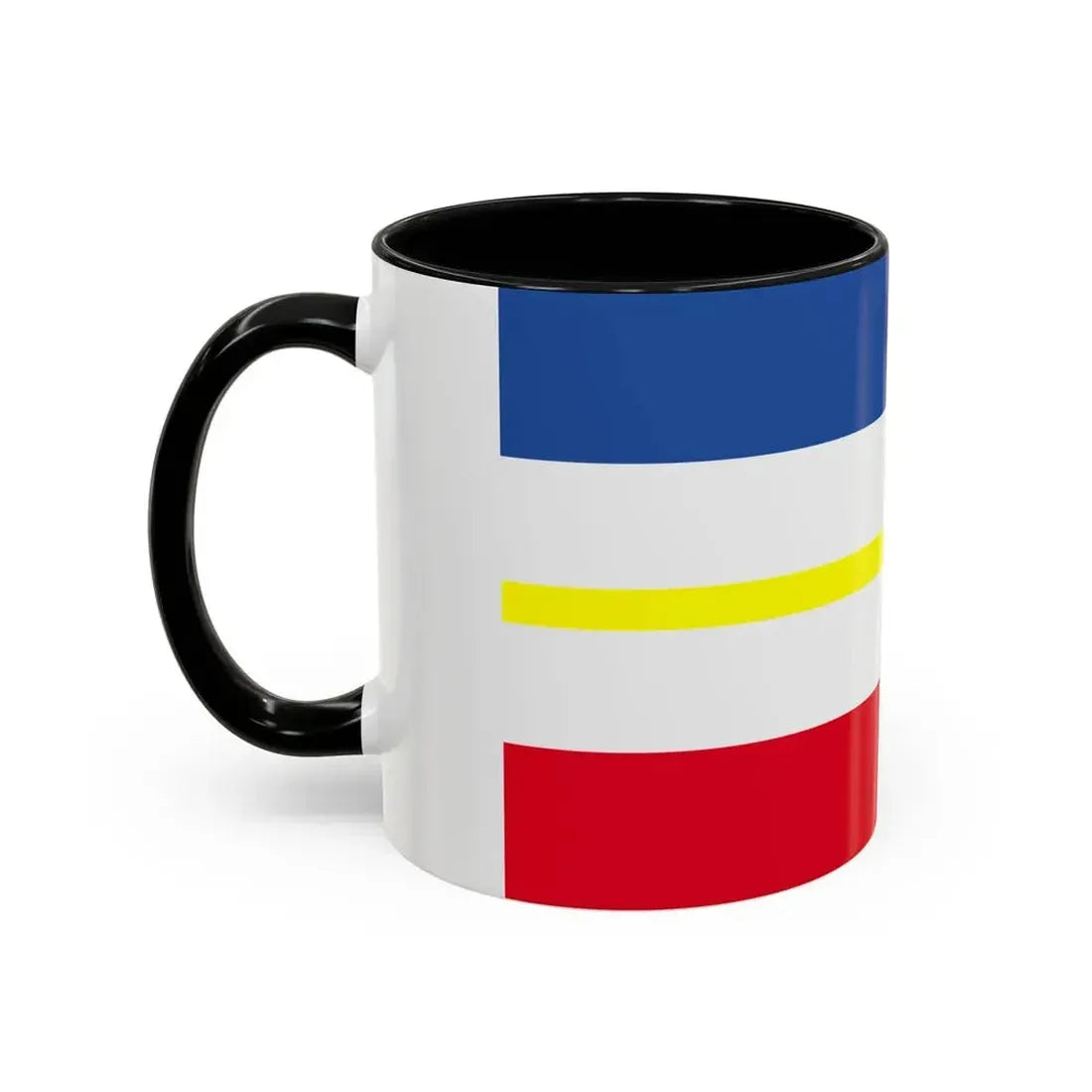 Flag of Mecklenburg Vorpommern Germany - Accent Coffee Mug - Go Mug Yourself