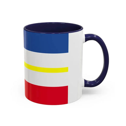 Flag of Mecklenburg Vorpommern Germany - Accent Coffee Mug - Go Mug Yourself
