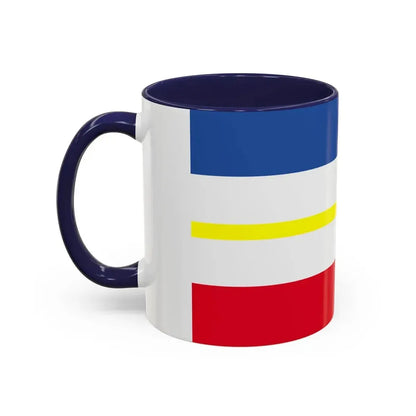 Flag of Mecklenburg Vorpommern Germany - Accent Coffee Mug - Go Mug Yourself