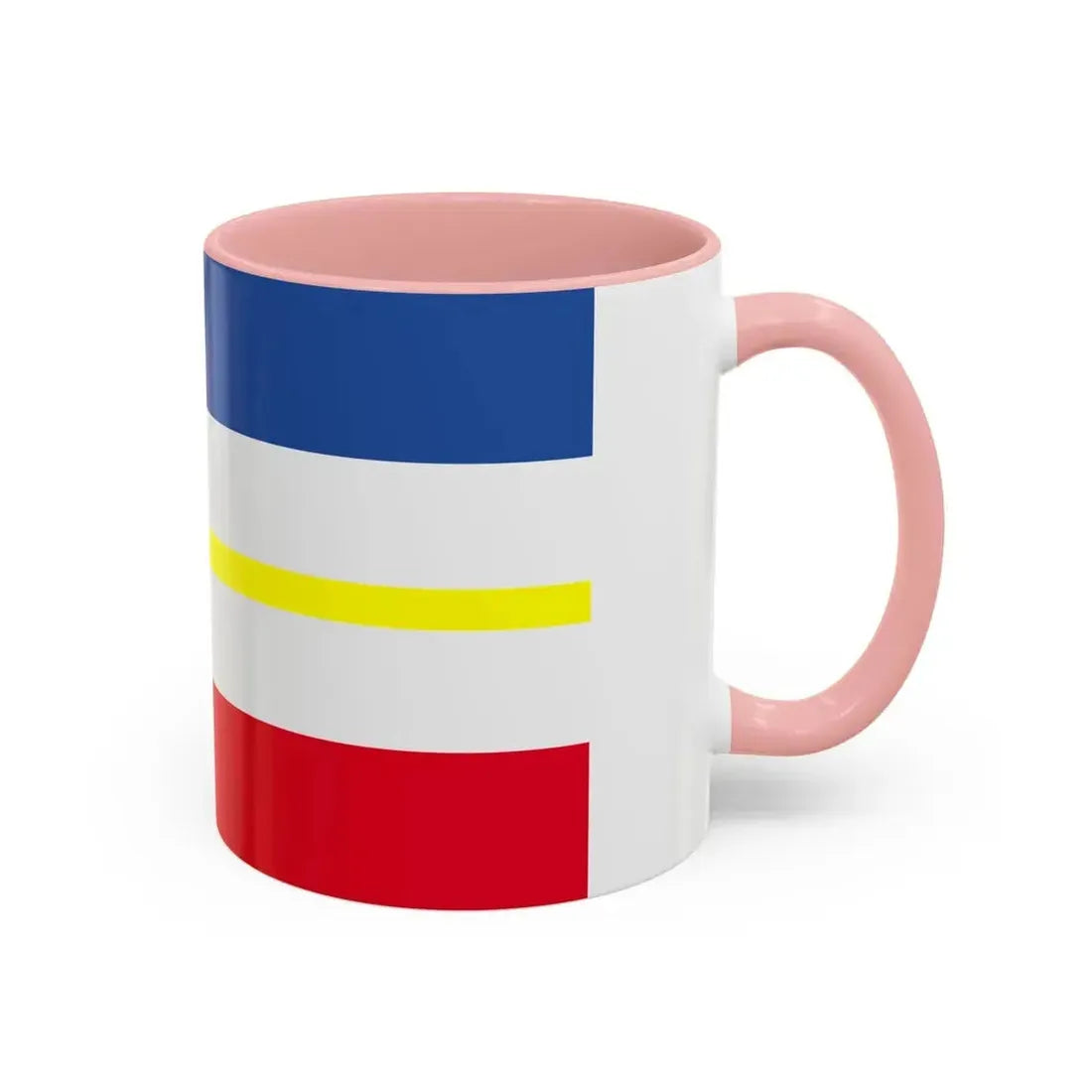 Flag of Mecklenburg Vorpommern Germany - Accent Coffee Mug - Go Mug Yourself