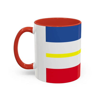 Flag of Mecklenburg Vorpommern Germany - Accent Coffee Mug - Go Mug Yourself