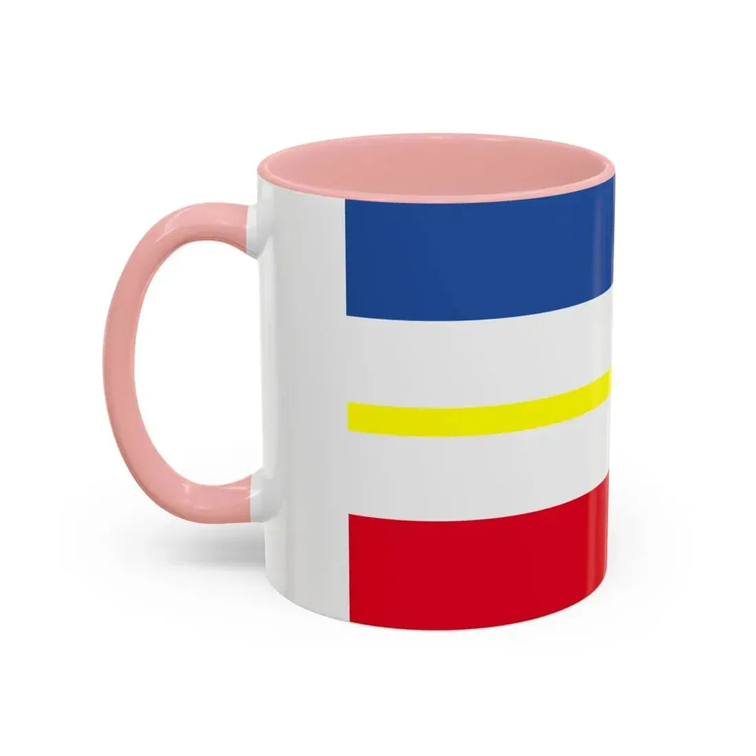 Flag of Mecklenburg Vorpommern Germany - Accent Coffee Mug - Go Mug Yourself