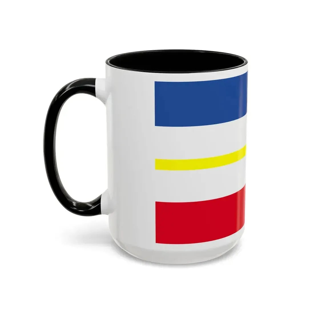 Flag of Mecklenburg Vorpommern Germany - Accent Coffee Mug - Go Mug Yourself