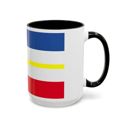 Flag of Mecklenburg Vorpommern Germany - Accent Coffee Mug - Go Mug Yourself