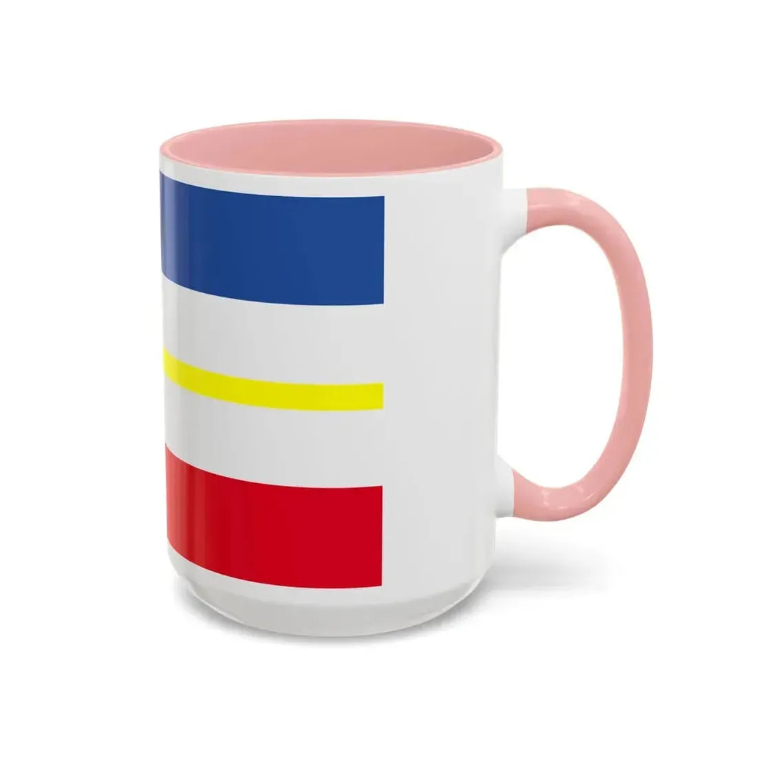 Flag of Mecklenburg Vorpommern Germany - Accent Coffee Mug - Go Mug Yourself