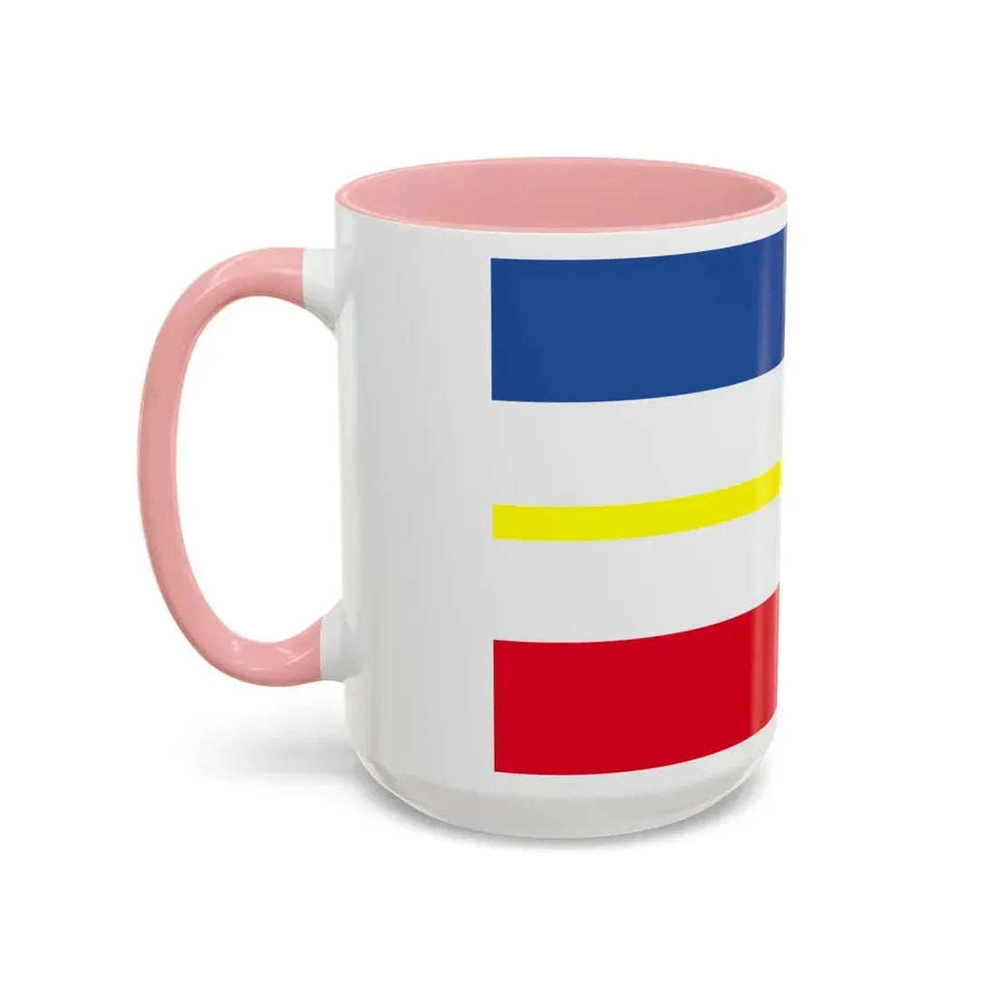 Flag of Mecklenburg Vorpommern Germany - Accent Coffee Mug - Go Mug Yourself