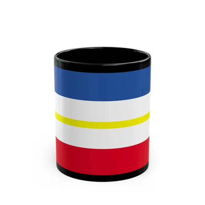 Flag of Mecklenburg Vorpommern Germany - Black Coffee Mug 11oz - Go Mug Yourself