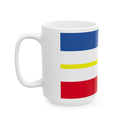 Flag of Mecklenburg Vorpommern Germany - White Coffee Mug - Go Mug Yourself