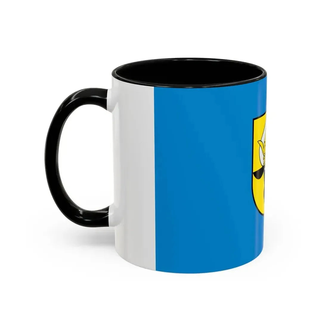 Flag of Mecklenburgische Seenplatte Germany - Accent Coffee Mug - Go Mug Yourself