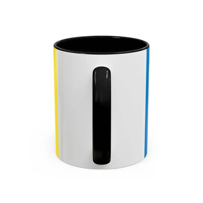 Flag of Mecklenburgische Seenplatte Germany - Accent Coffee Mug - Go Mug Yourself