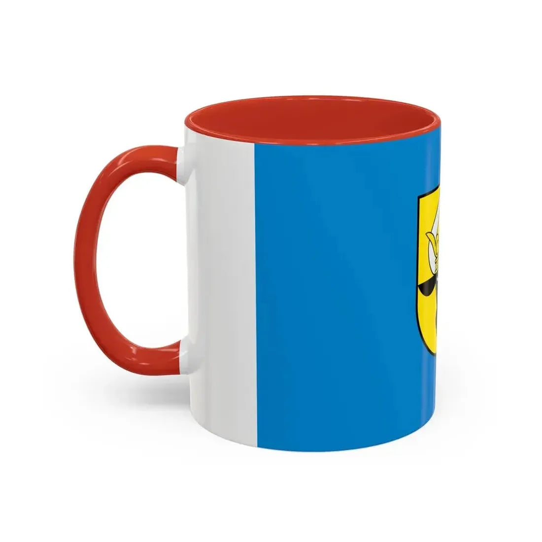 Flag of Mecklenburgische Seenplatte Germany - Accent Coffee Mug - Go Mug Yourself