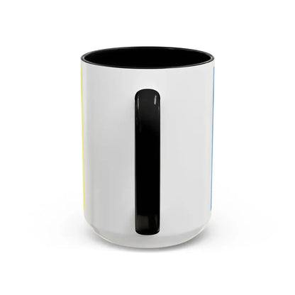 Flag of Mecklenburgische Seenplatte Germany - Accent Coffee Mug - Go Mug Yourself