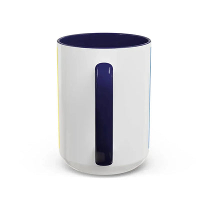 Flag of Mecklenburgische Seenplatte Germany - Accent Coffee Mug - Go Mug Yourself