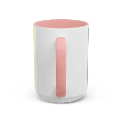 Flag of Mecklenburgische Seenplatte Germany - Accent Coffee Mug - Go Mug Yourself