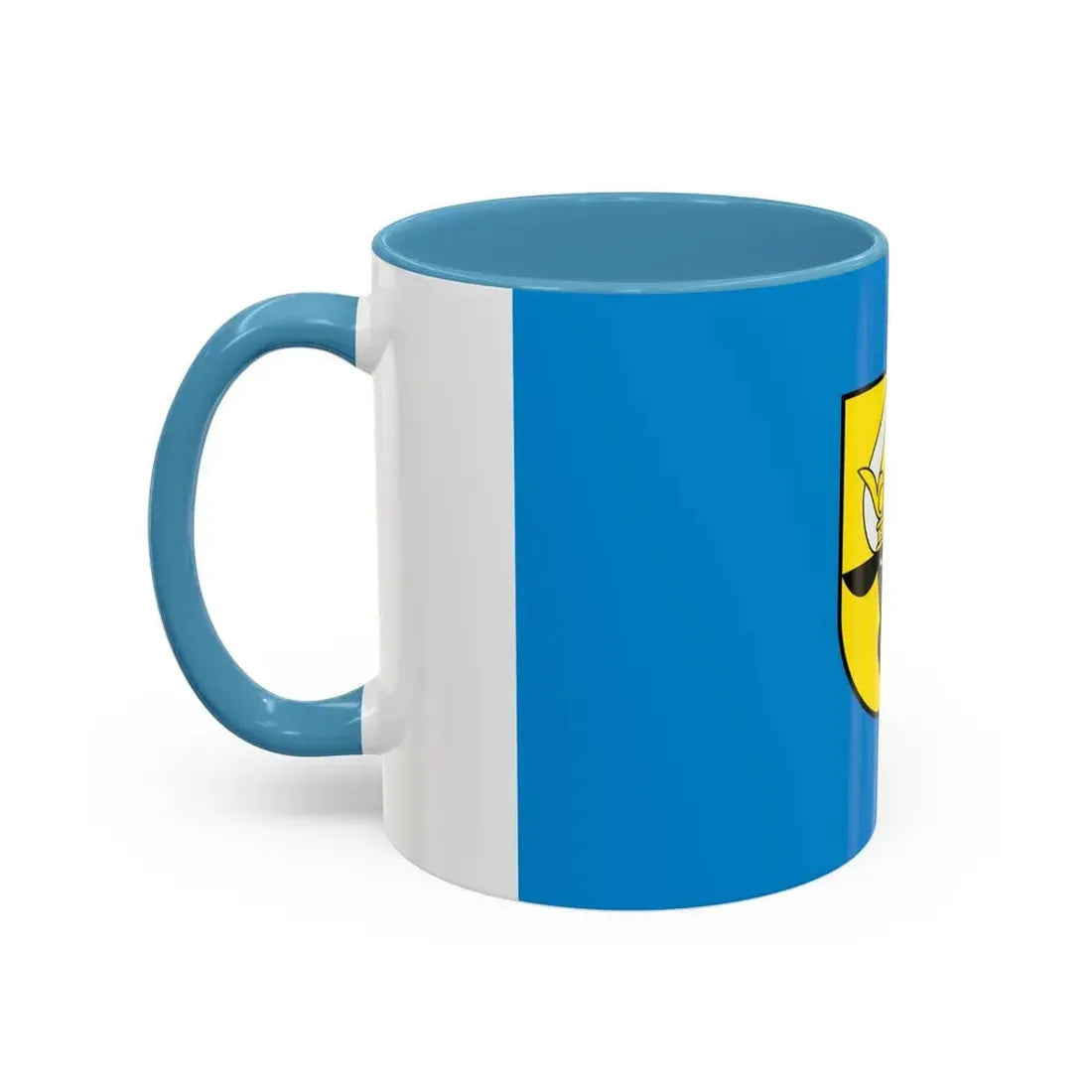 Flag of Mecklenburgische Seenplatte Germany - Accent Coffee Mug - Go Mug Yourself