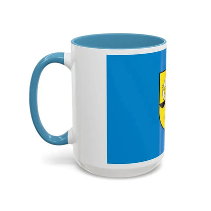 Flag of Mecklenburgische Seenplatte Germany - Accent Coffee Mug - Go Mug Yourself