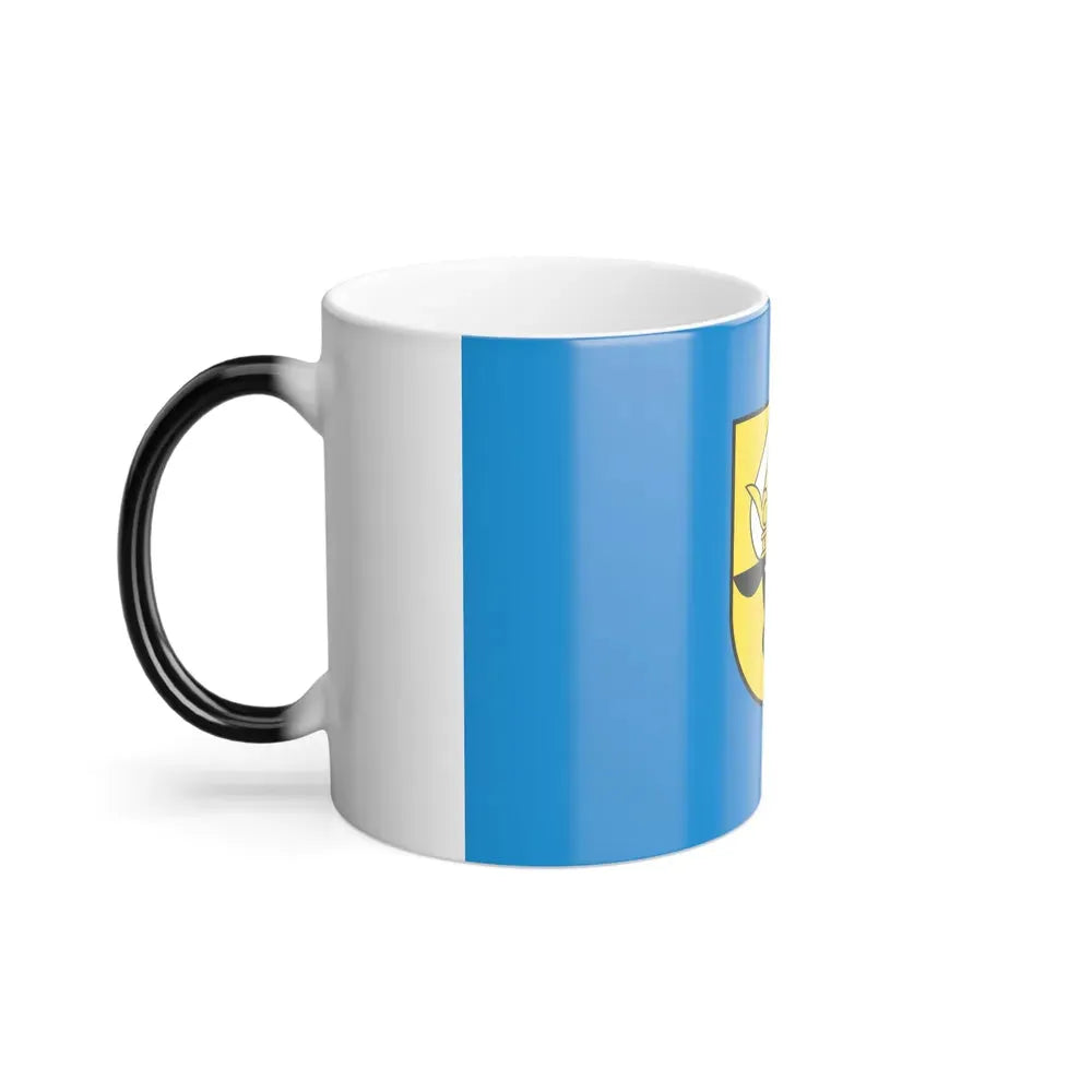 Flag of Mecklenburgische Seenplatte Germany - Color Changing Coffee Mug - Go Mug Yourself