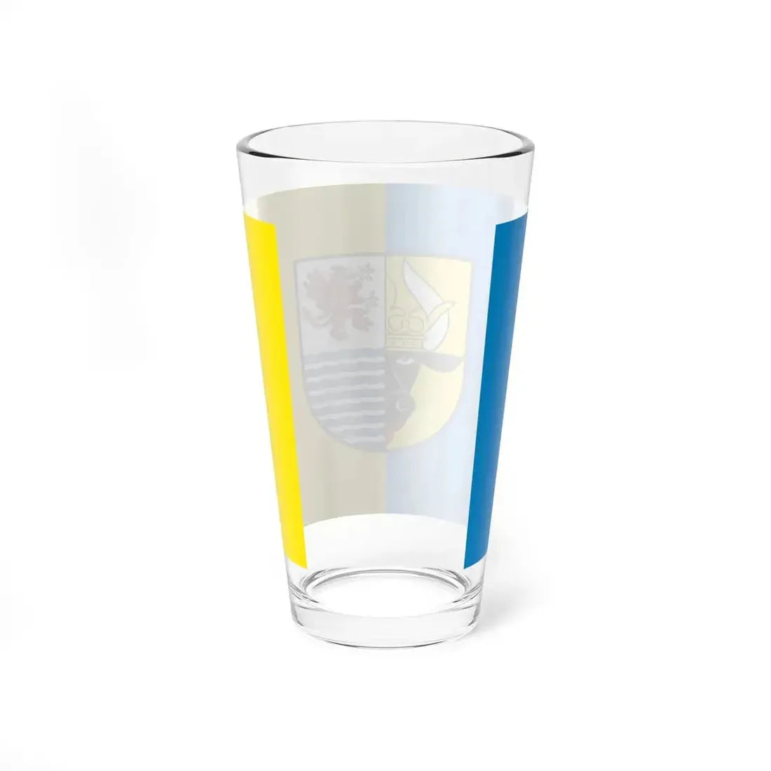 Flag of Mecklenburgische Seenplatte Germany - Pint Glass 16oz - Go Mug Yourself