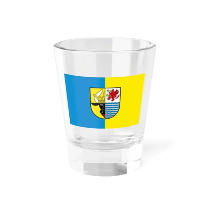 Flag of Mecklenburgische Seenplatte Germany - Shot Glass 1.5oz 1.5oz - Go Mug Yourself