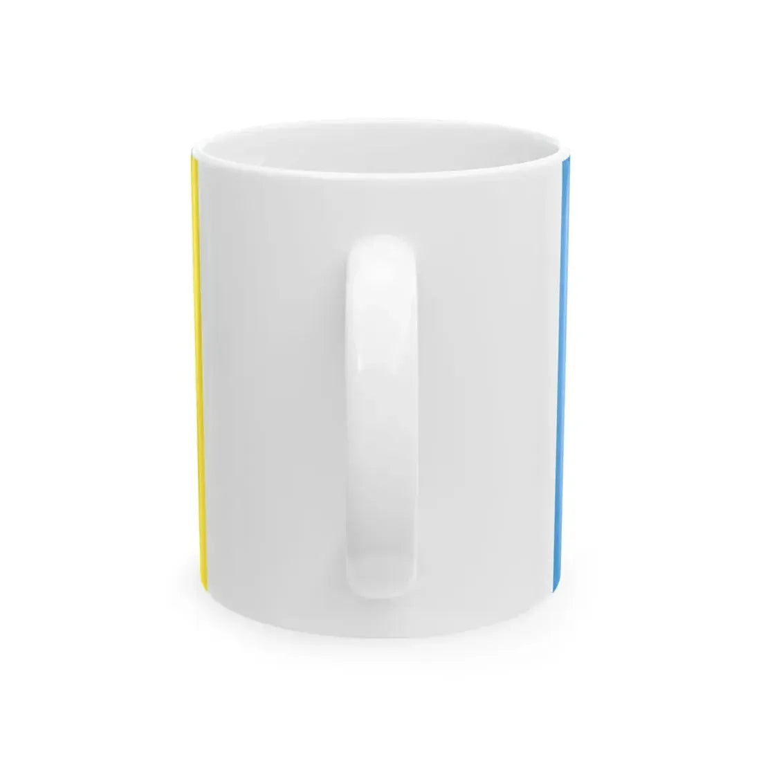 Flag of Mecklenburgische Seenplatte Germany - White Coffee Mug - Go Mug Yourself