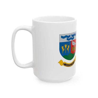 Flag of Mecsekpoloske (Hungary) White Coffee Mug - Go Mug Yourself