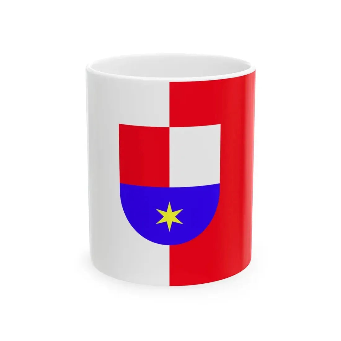 Flag of Medjimurje (Croatia) White Coffee Mug 11oz - Go Mug Yourself