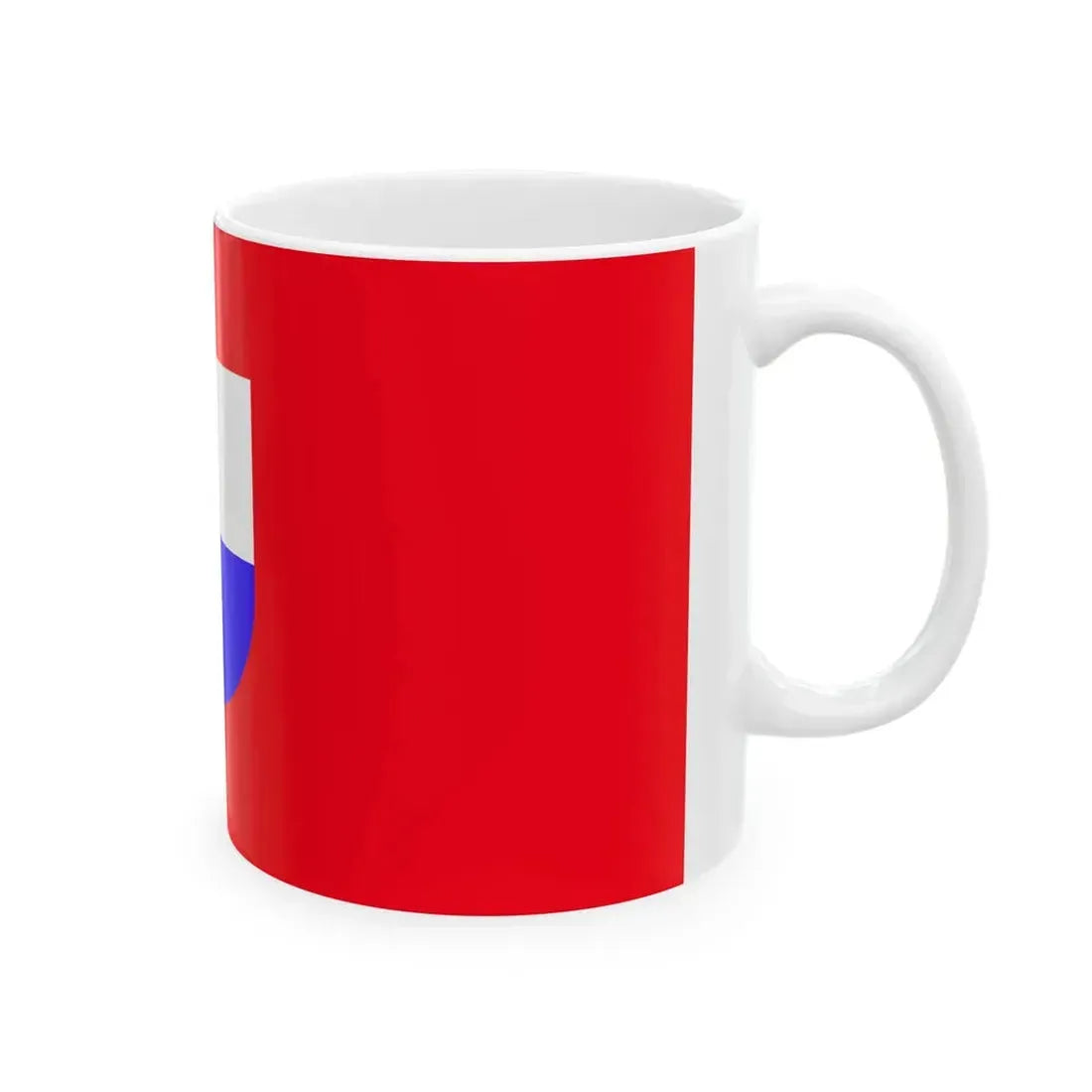 Flag of Medjimurje (Croatia) White Coffee Mug - Go Mug Yourself