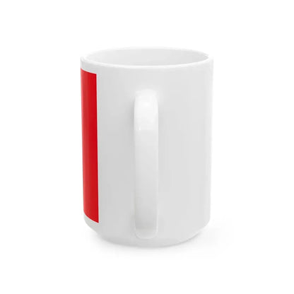Flag of Medjimurje (Croatia) White Coffee Mug - Go Mug Yourself