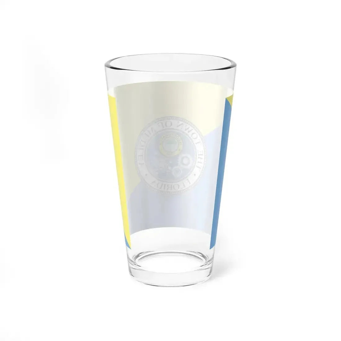 Flag of Medley Florida (United States) Pint Glass 16oz - Go Mug Yourself