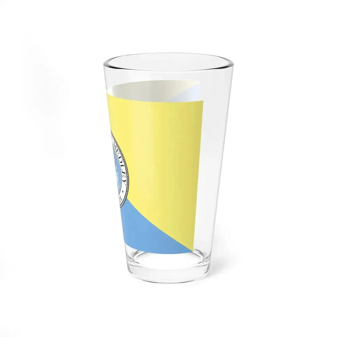 Flag of Medley Florida (United States) Pint Glass 16oz - Go Mug Yourself