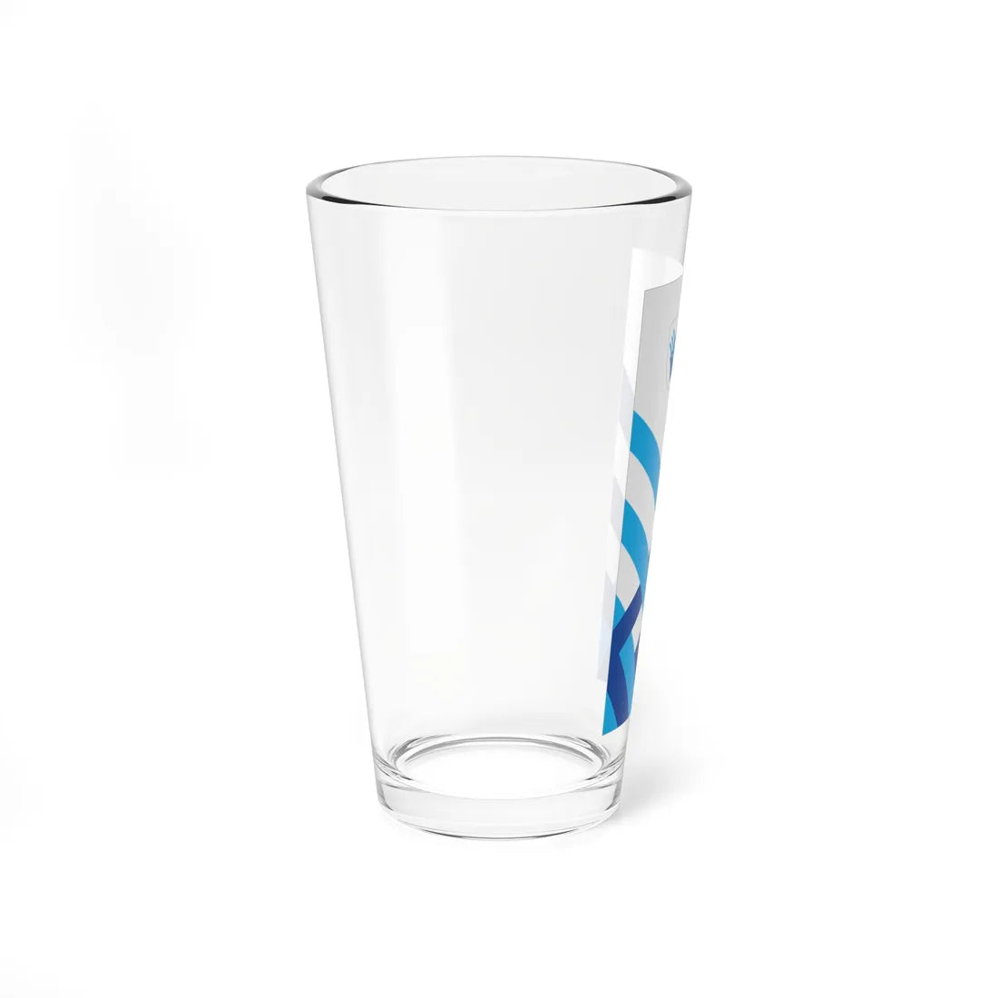 Flag of Medvode vertical (Slovenia) Pint Glass 16oz - Go Mug Yourself