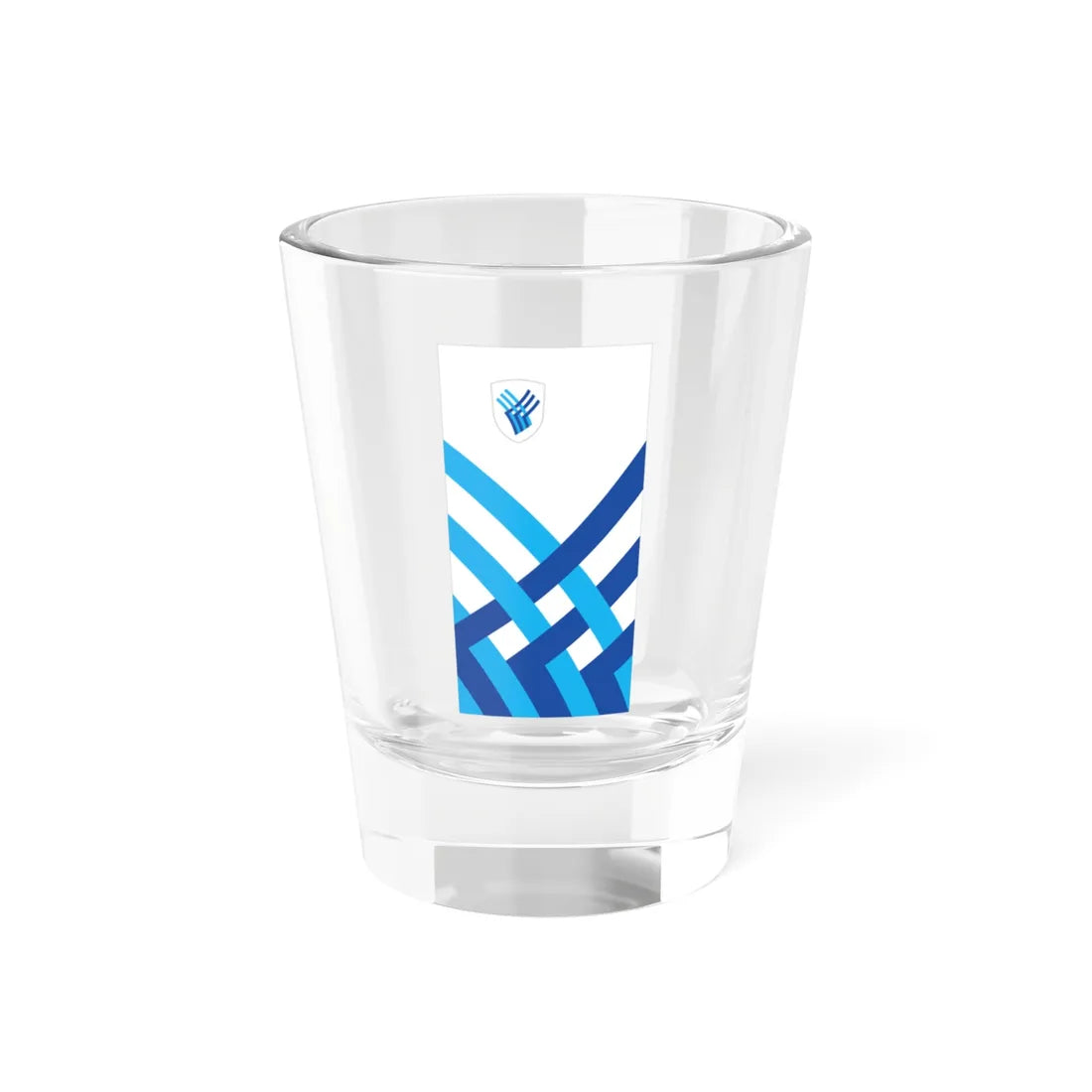 Flag of Medvode vertical (Slovenia) Shot Glass 1.5oz 1.5oz - Go Mug Yourself