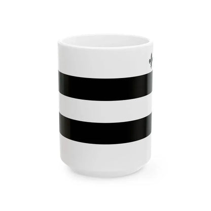 Flag of Meerhout (Belgium) White Coffee Mug 15oz - Go Mug Yourself