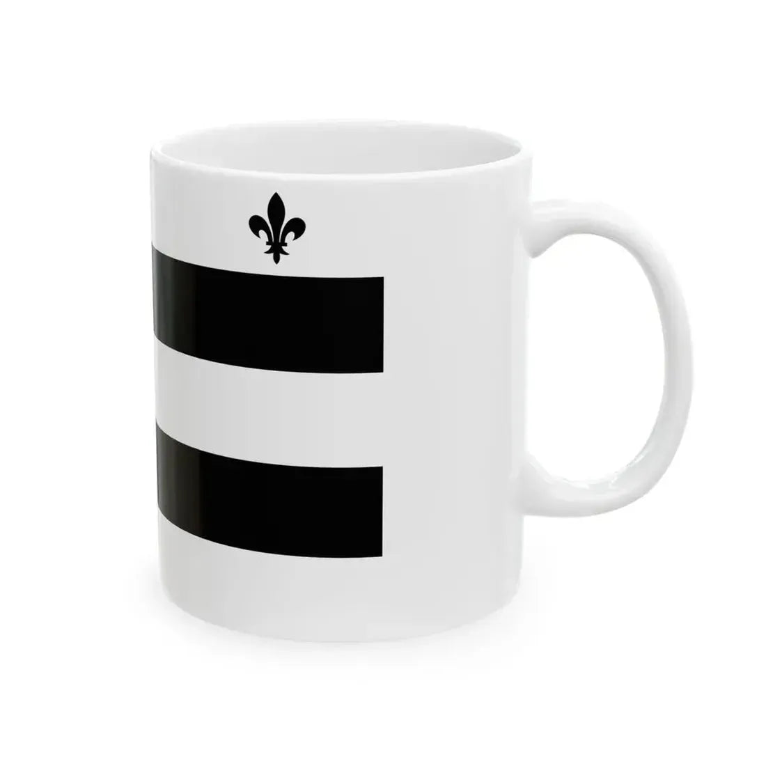 Flag of Meerhout (Belgium) White Coffee Mug - Go Mug Yourself