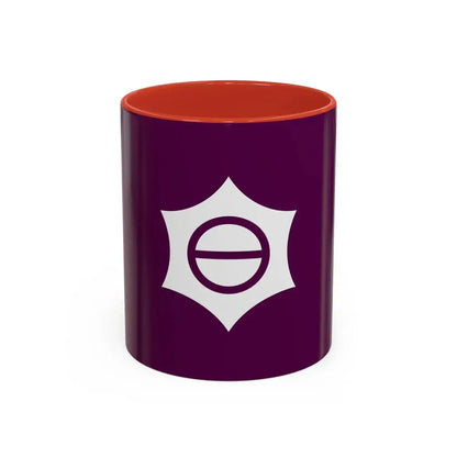 Flag of Meguro Tokyo Japan - Accent Coffee Mug 11oz Red - Go Mug Yourself