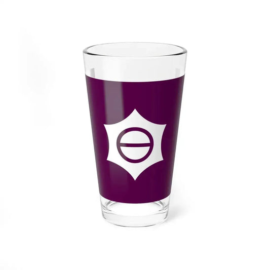 Flag of Meguro Tokyo Japan - Pint Glass 16oz 16oz - Go Mug Yourself