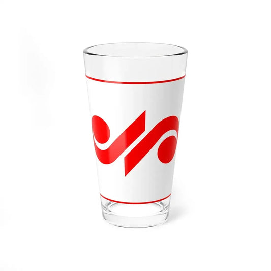 Flag of Mehr News Agency (Iran) Pint Glass 16oz 16oz - Go Mug Yourself