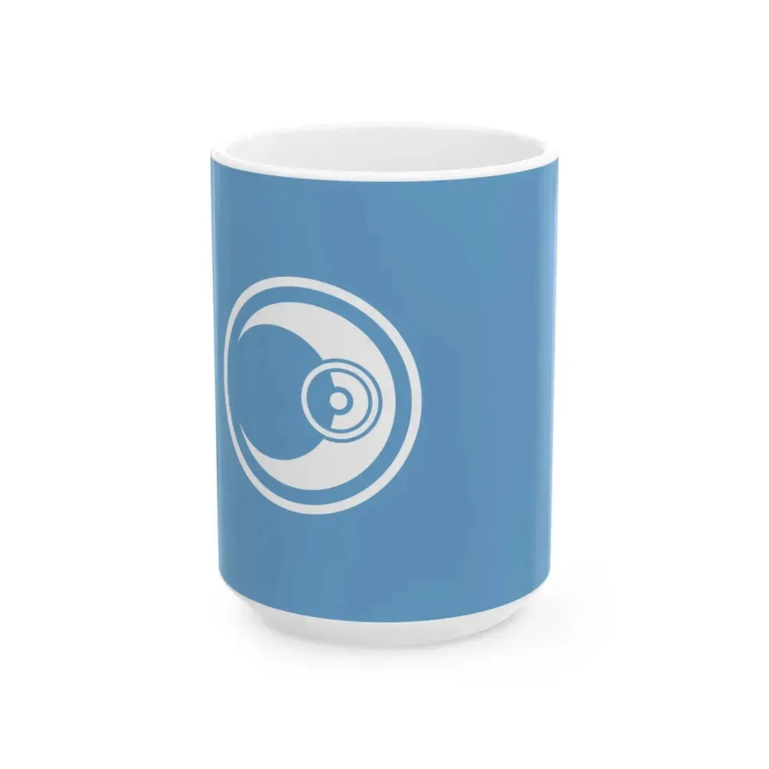 Flag of Meiwa Gunma ceremonial (Japan) White Coffee Mug 15oz - Go Mug Yourself